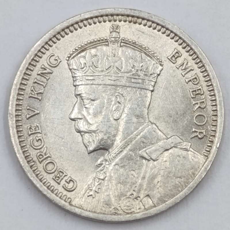 Southern Rhodesia 1936 Tickey 3d AU
