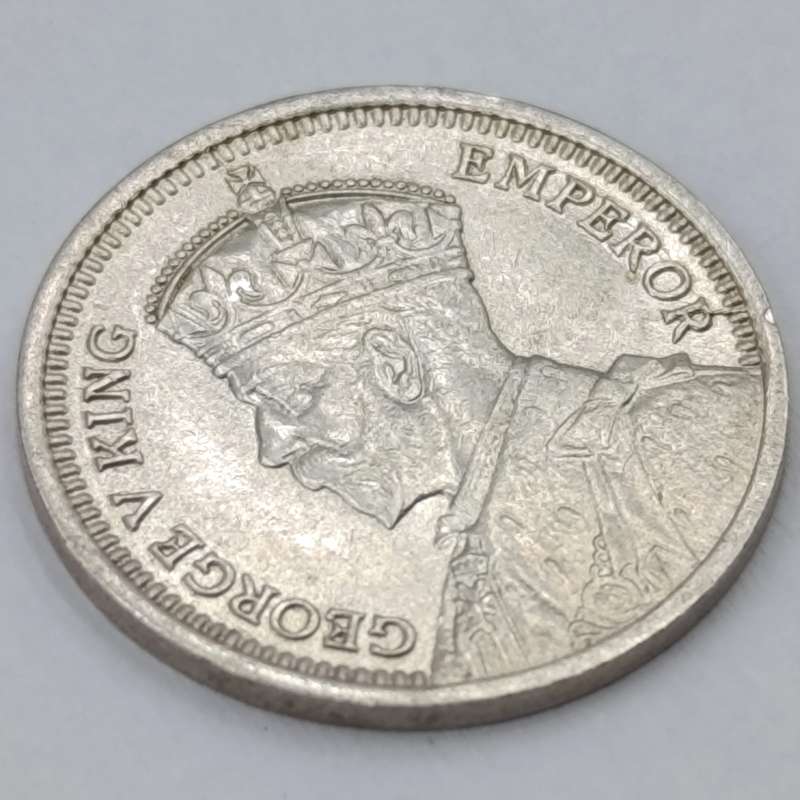 Southern Rhodesia 1936 Tickey 3d AU