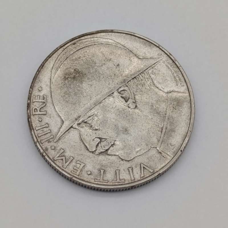 1928 R Italy 20 lire silver - Victor Emmanuel 111