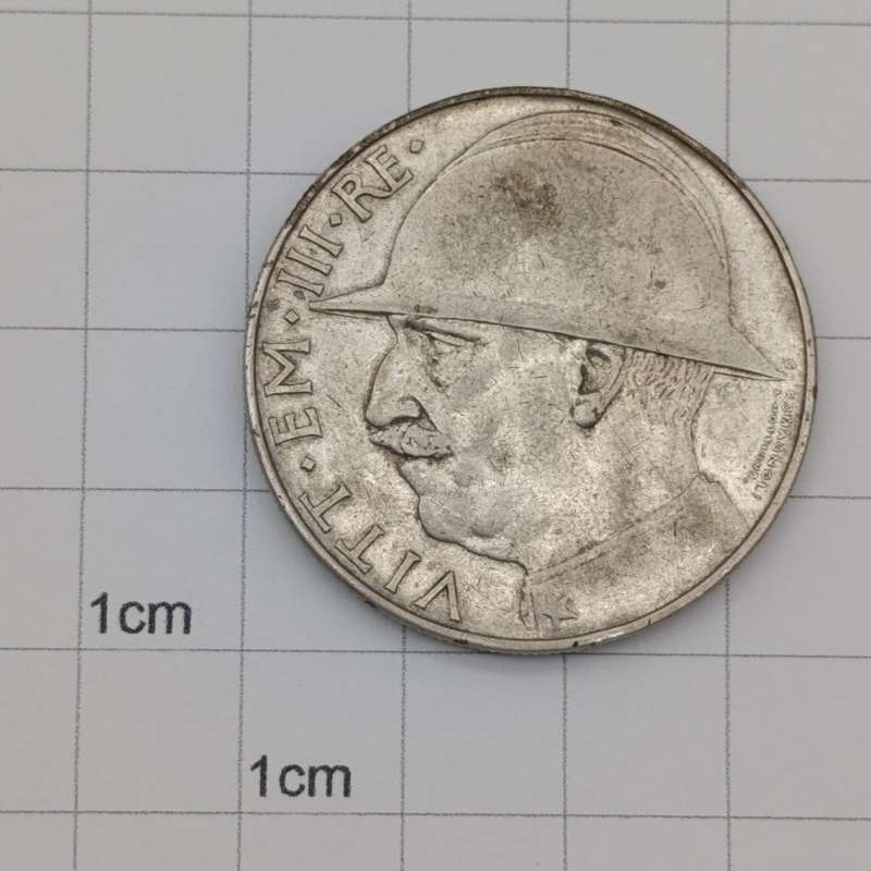 1928 R Italy 20 lire silver - Victor Emmanuel 111