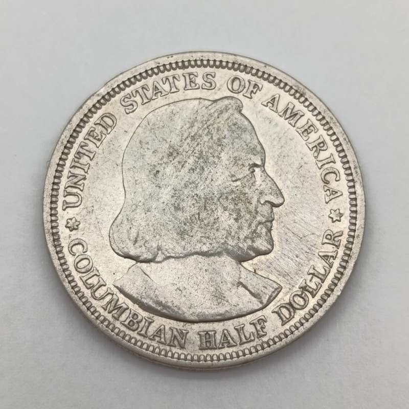 1893 Silver USA Columbian half dollar