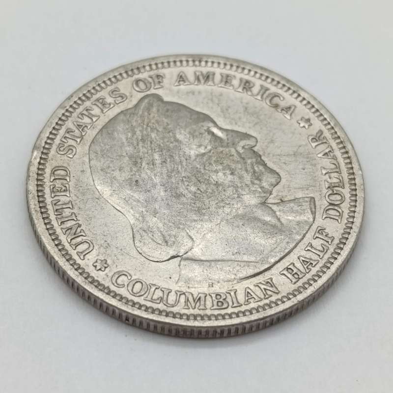 1893 Silver USA Columbian half dollar