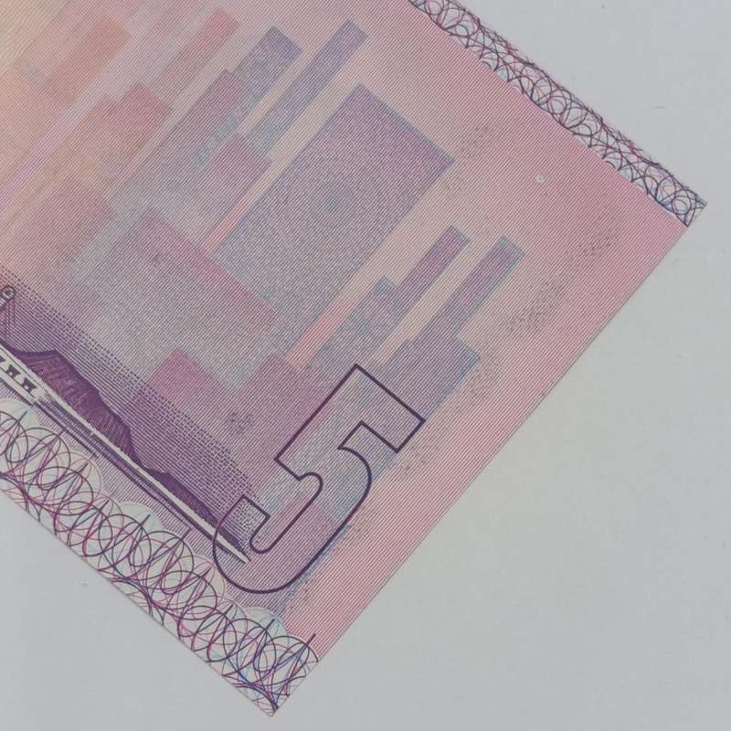 Pair of uncirculated R5 banknotes Gerhard de Kock and CL Stals