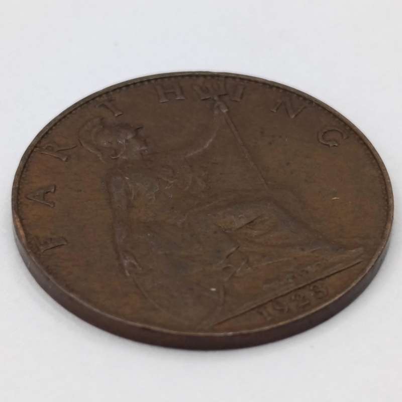 Great Britian 1923 farthing AU