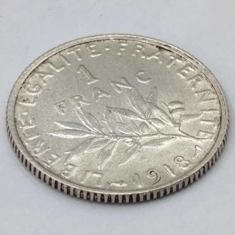 France 1918 One Franc AU