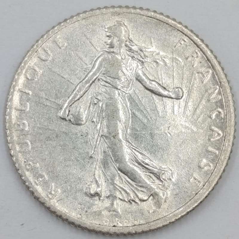 France 1918 One Franc AU