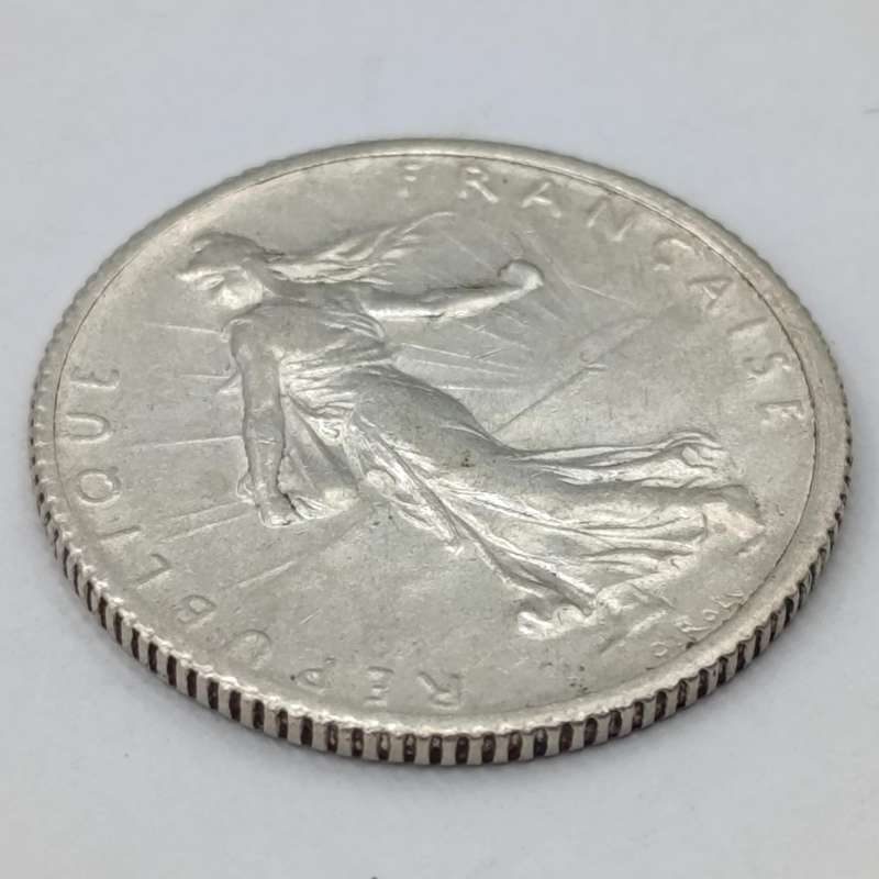 France 1918 One Franc AU