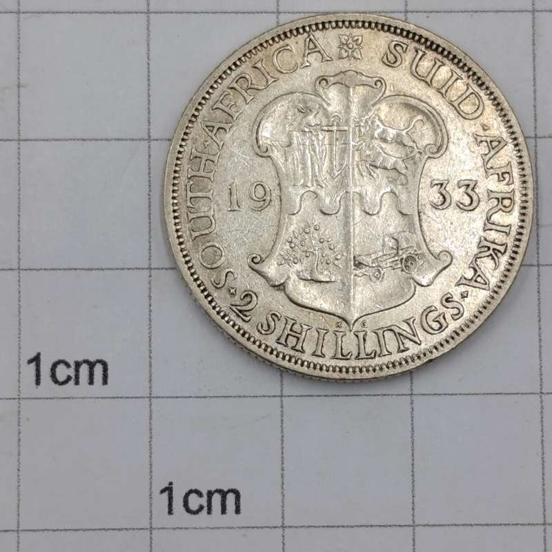South Africa 1933 Two Shillings VF+