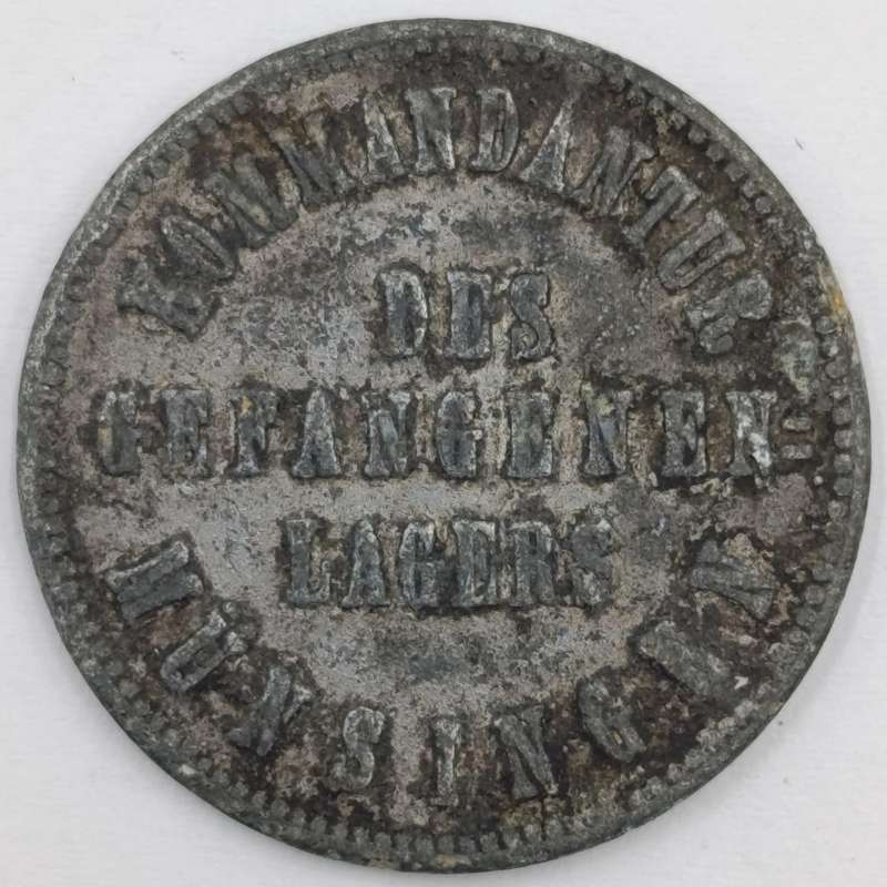 Münsingen WW1 prisoner-of-war money 5 Pfennig - Germany