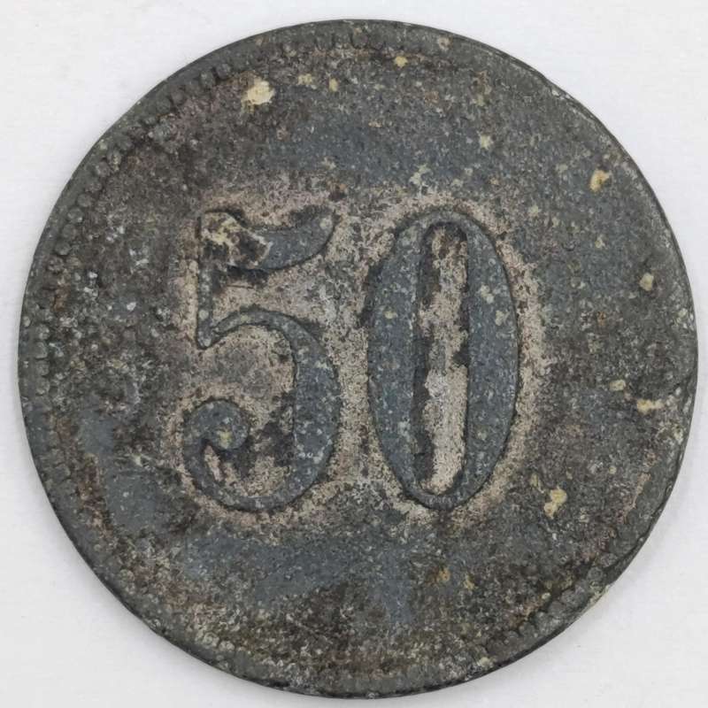 Münsingen WW1 prisoner-of-war money 5 Pfennig - Germany