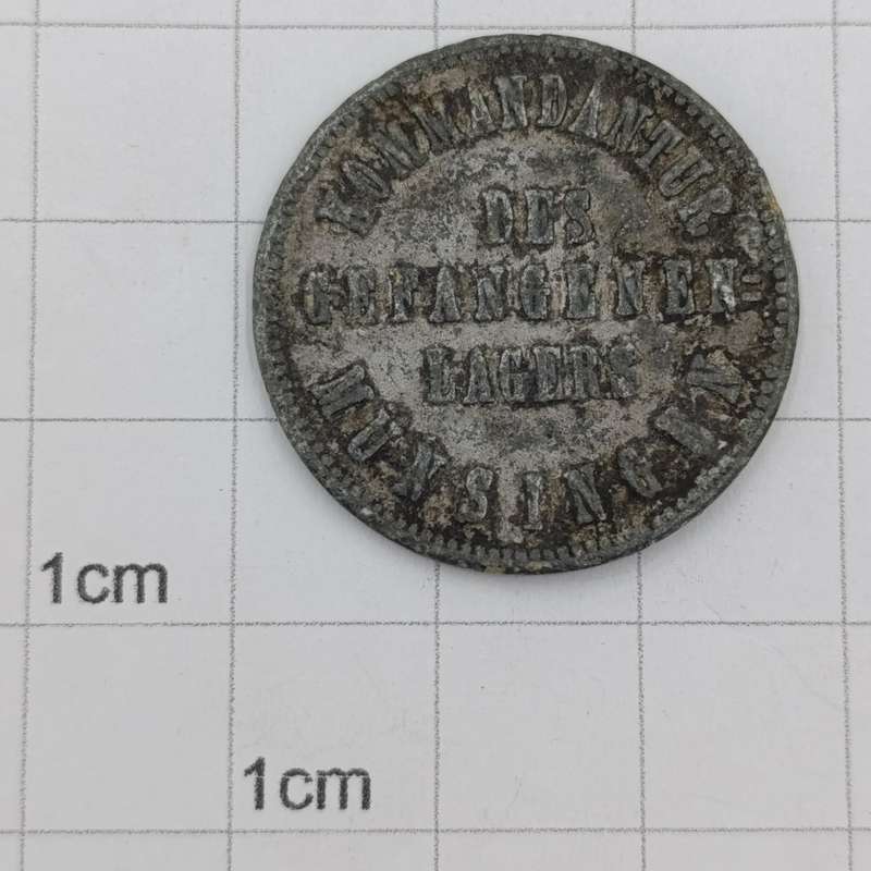 Münsingen WW1 prisoner-of-war money 5 Pfennig - Germany