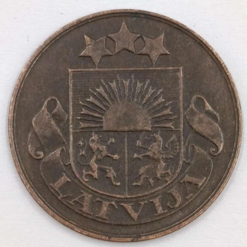 1928 Latvia 2 Santini aXF