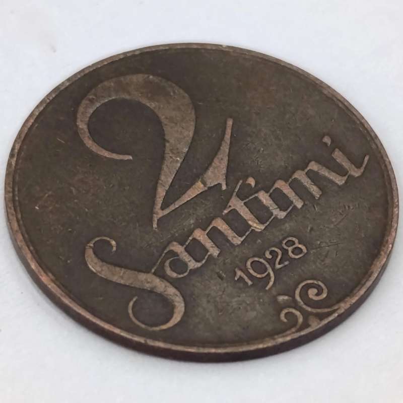 1928 Latvia 2 Santini aXF