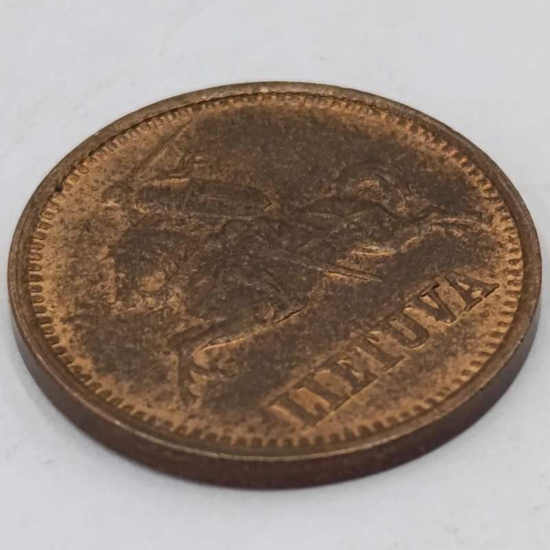 1936 Lithuania 1 centas AU+