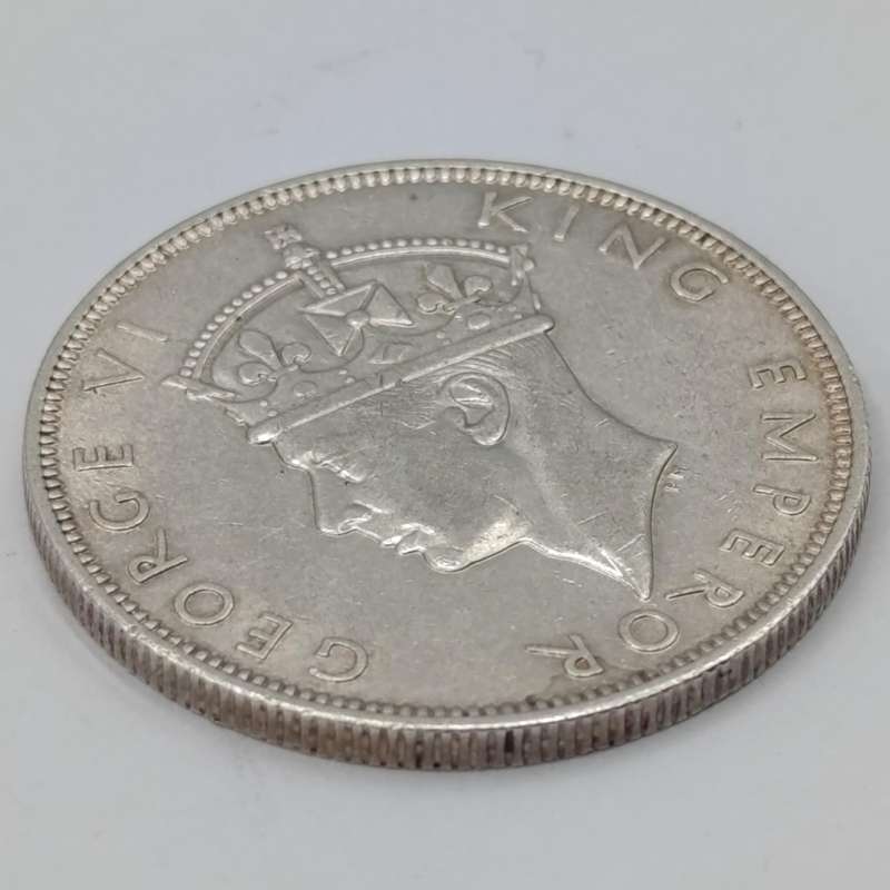 1941 Southern Rhodesia silver half crown
