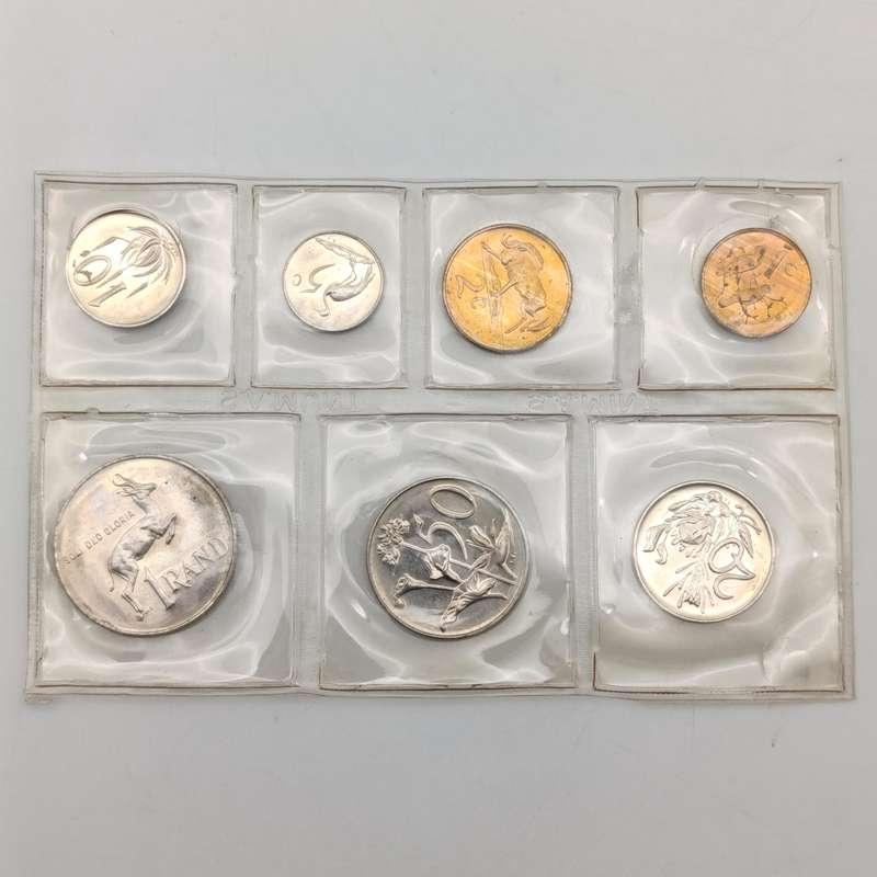 South Africa Lot of 7 mint packs - 1980 to 1986