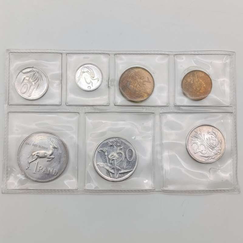 South Africa Lot of 7 mint packs - 1980 to 1986