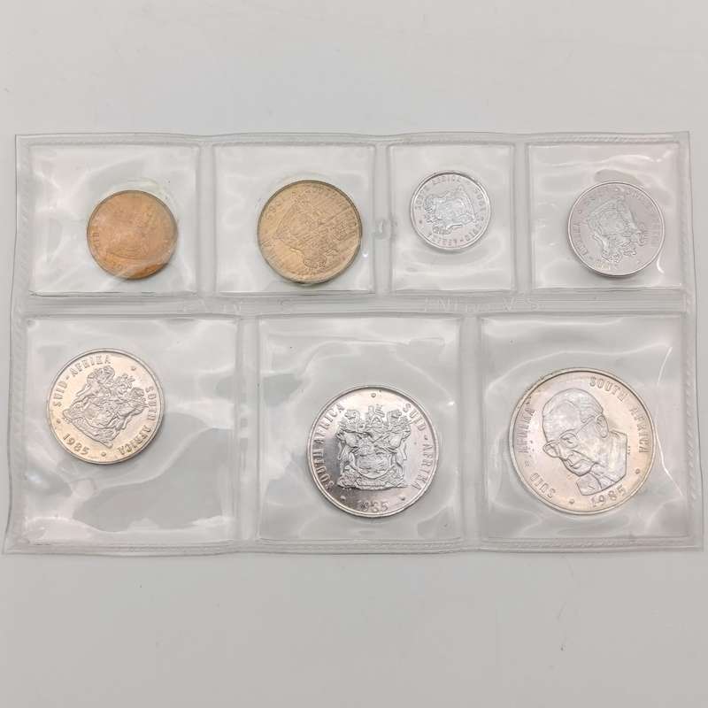 South Africa Lot of 7 mint packs - 1980 to 1986