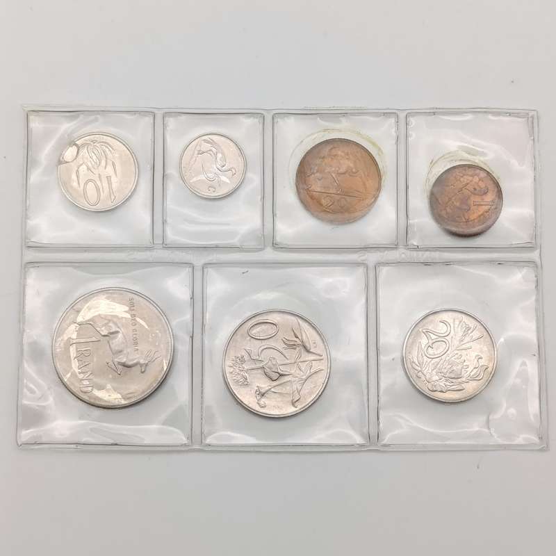 South Africa Lot of 7 mint packs - 1980 to 1986