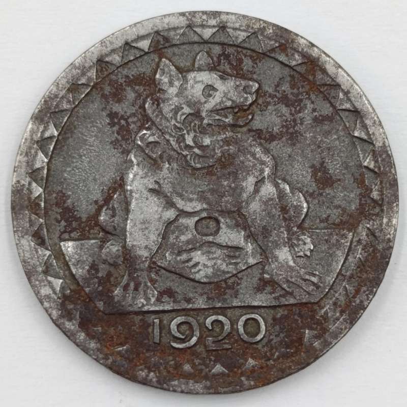 Stadt Aachen 25 Pfennig 1920