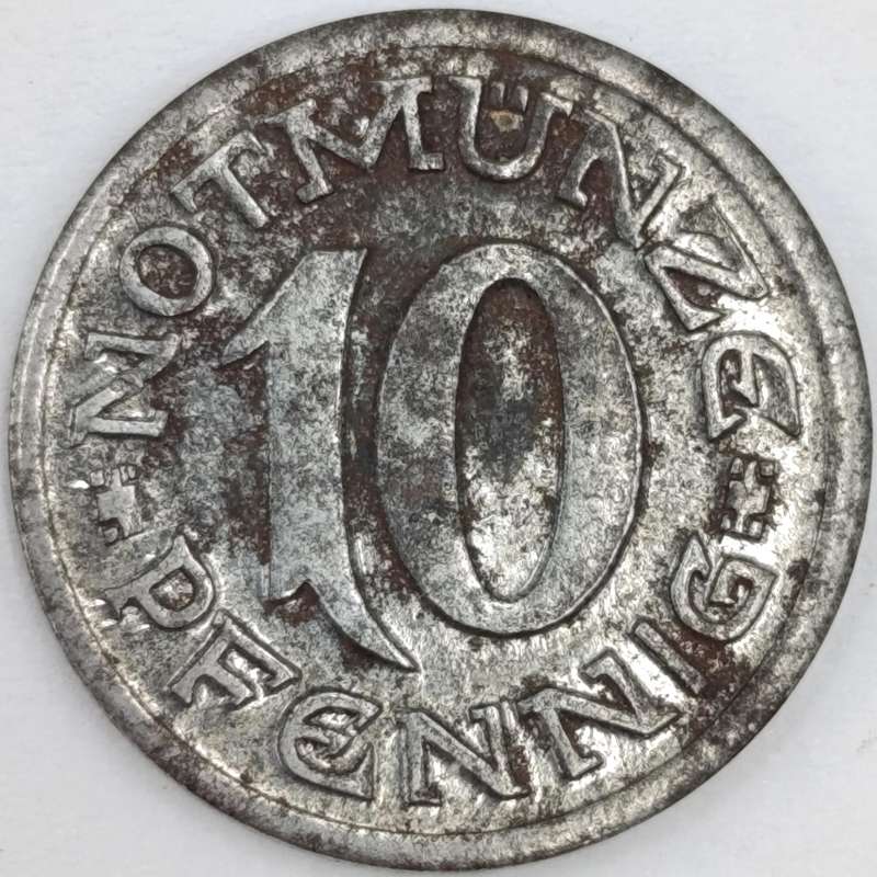 Germany 1920 Notmunze AACHEN 20 Pfennig