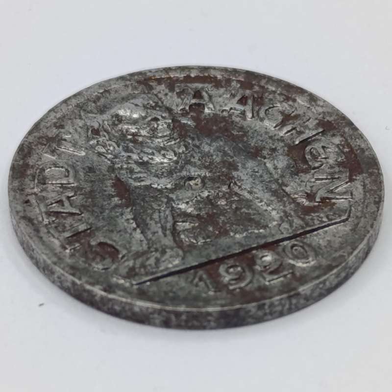 Germany 1920 Notmunze AACHEN 20 Pfennig