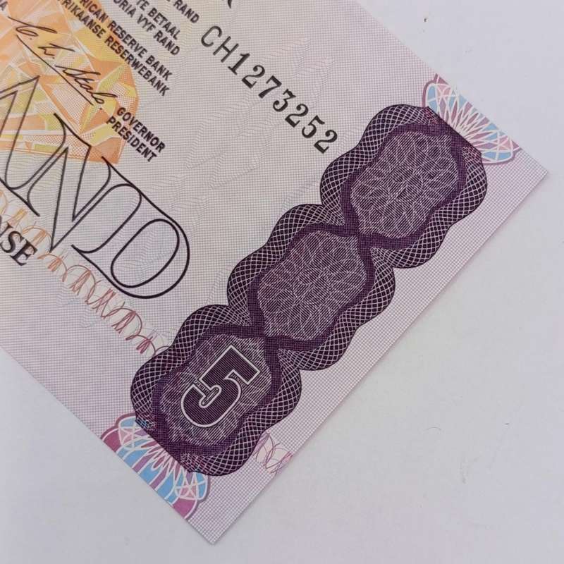 South Africa CL Stals set of 6xR5 banknotes with consecutive numbers uncirculated