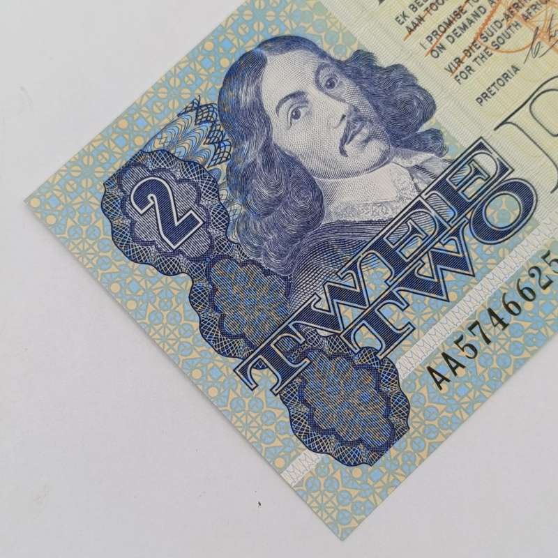 South Africa CL Stals lot of 10xR2 banknotes uncirculated with consecutive numbers