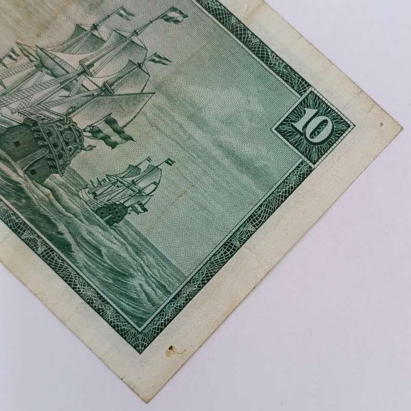 South Africa TW de Jongh 3rd Issue R10 replacement banknote W17