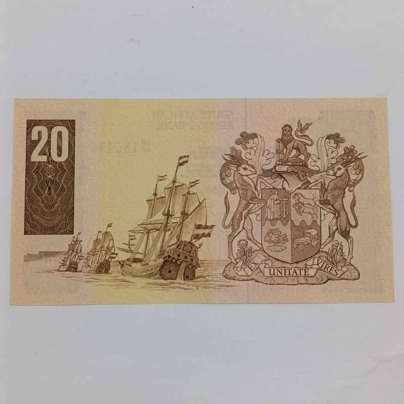 South Africa 3rd Issue Gerhard de Kock R20 banknote uncirculated