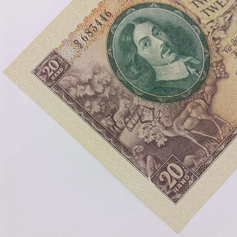 South Africa Rissik R20 banknote EF