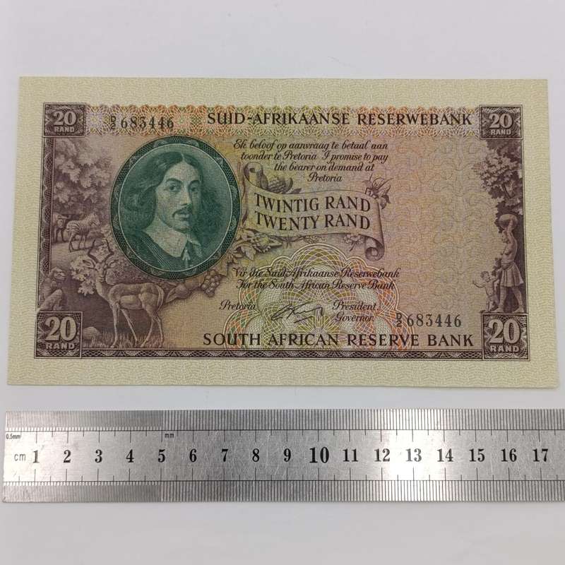 South Africa Rissik R20 banknote EF