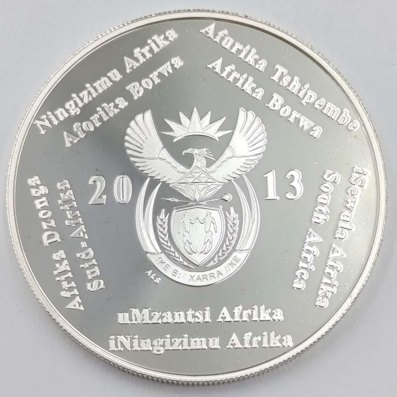 2013 RSA 100 Year Anniversary of the Union Buildings R2 prestige coin set with stamps