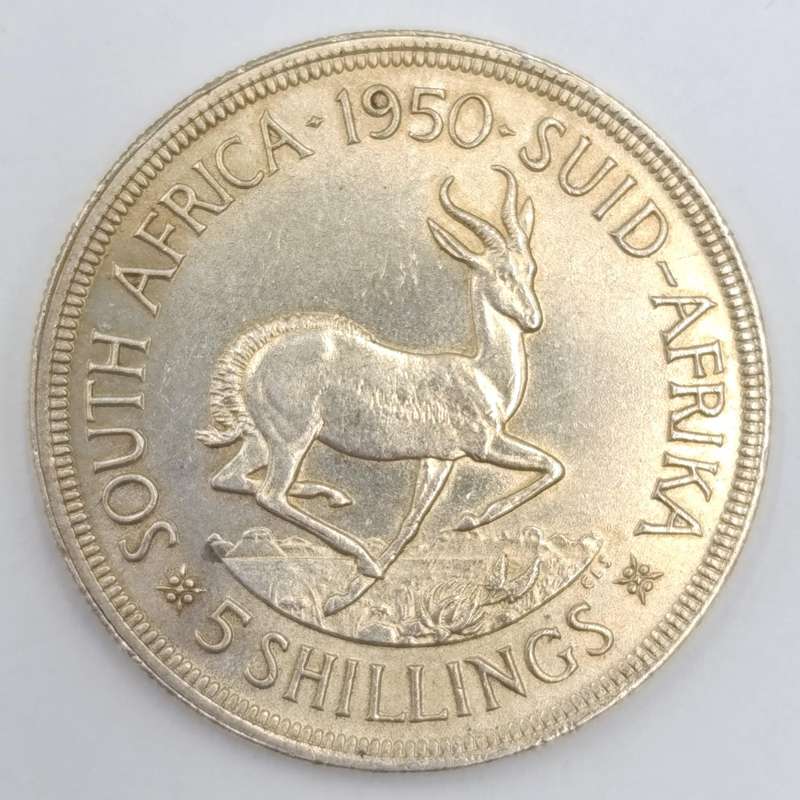 1947-1964 South African silver crown set in case - 1959 and 1962 in top condition