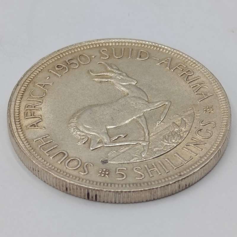 1947-1964 South African silver crown set in case - 1959 and 1962 in top condition