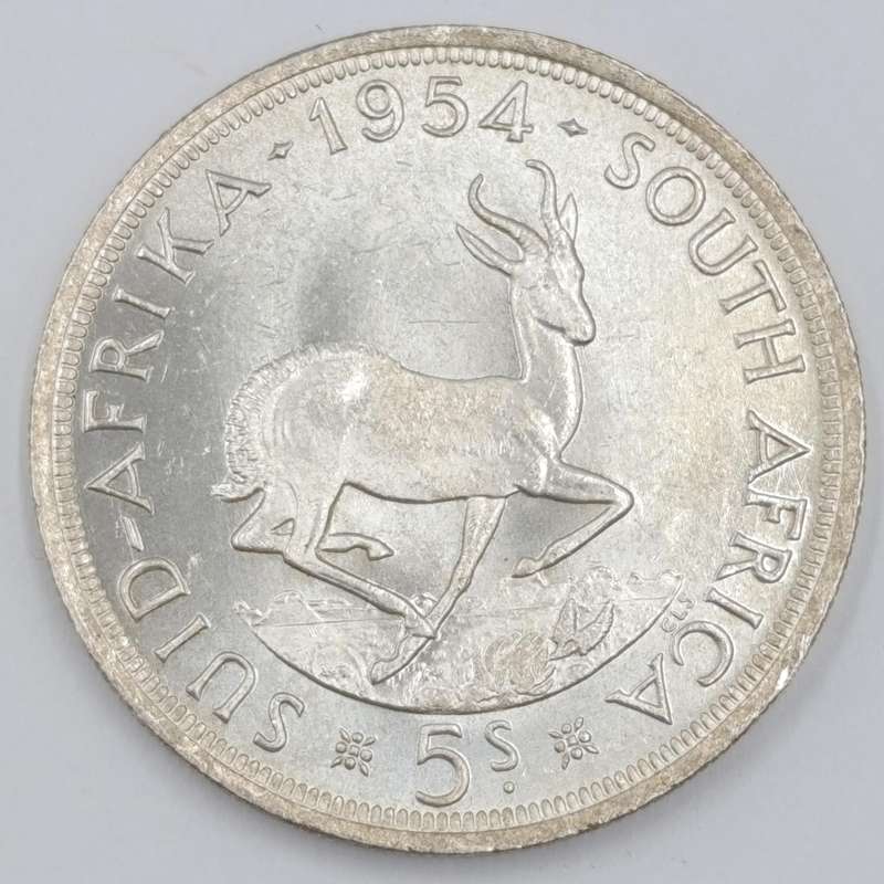 1947-1964 South African silver crown set in case - 1959 and 1962 in top condition