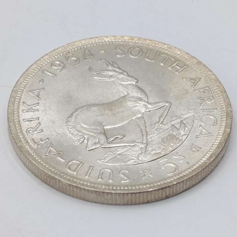 1947-1964 South African silver crown set in case - 1959 and 1962 in top condition