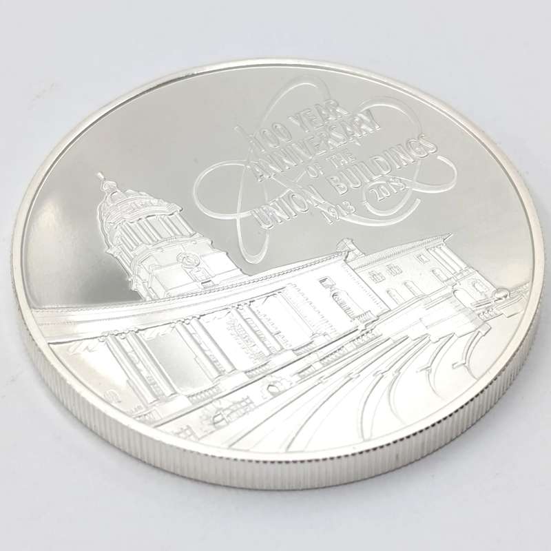 2013 RSA 1oz proof silver R2 - 100 Year Anniversary of the Union Buildings with certificate