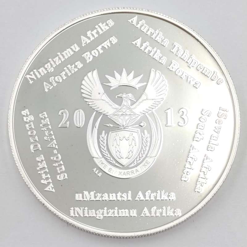 2013 RSA 1oz proof silver R2 - 100 Year Anniversary of the Union Buildings with certificate