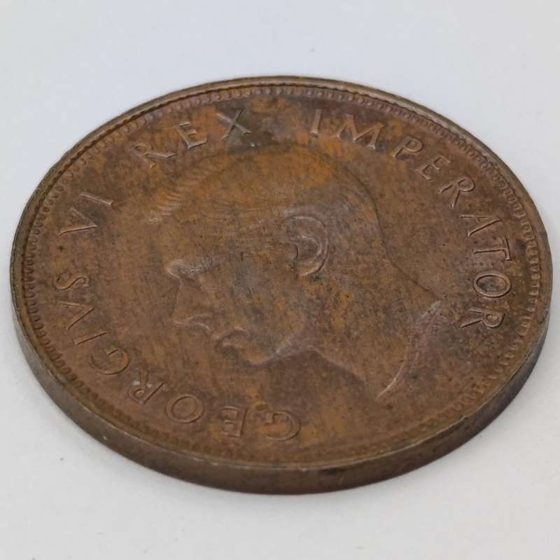 South Africa 1944 Half Penny unc