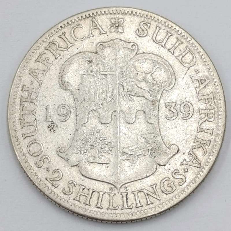 South Africa 1939 Two Shilling aVF