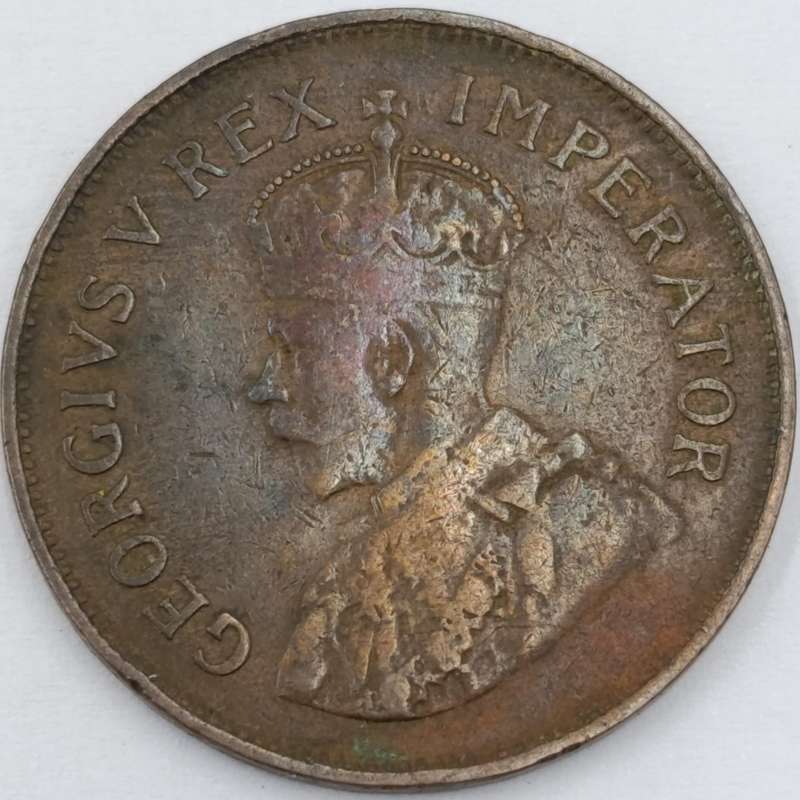 South Africa 1925 Half Penny VF scarce