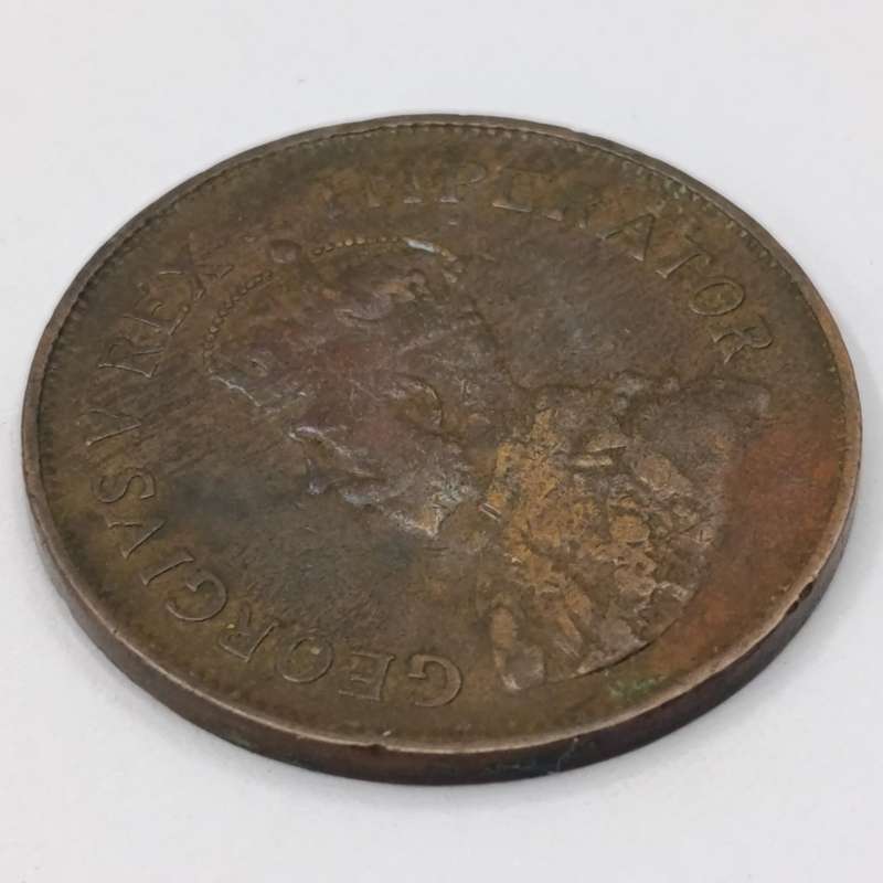 South Africa 1925 Half Penny VF scarce