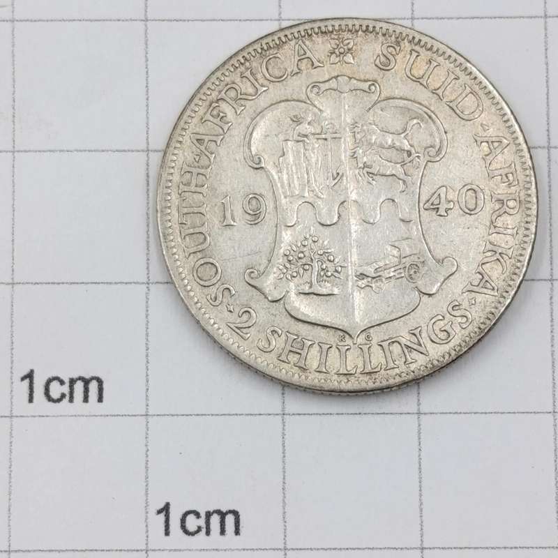 South Africa 1940 Two Shillings VF+