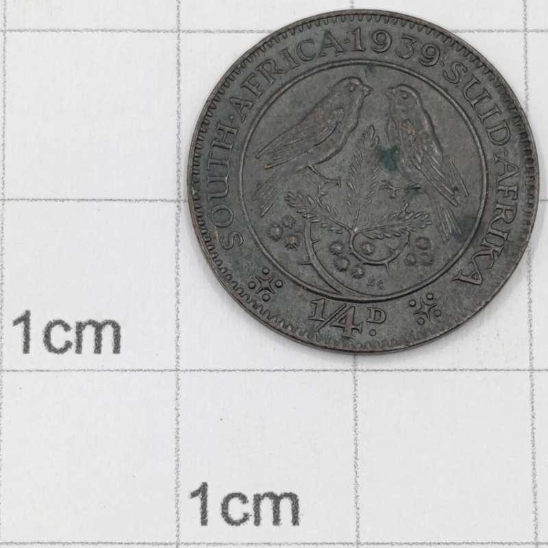 South Africa 1939 Farthing AU+