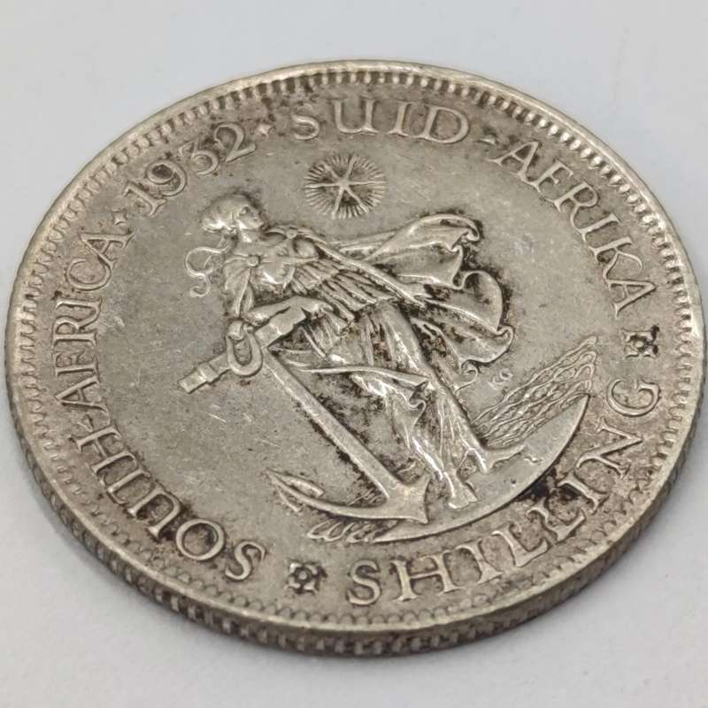 South Africa 1932 Shilling XF+