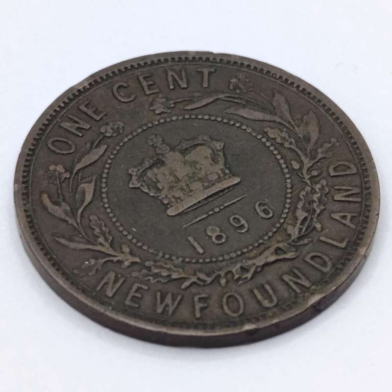 1896 Newfoundland one cent