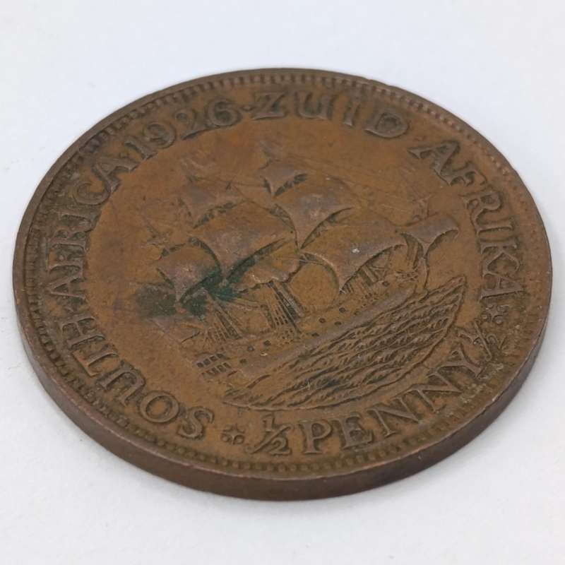 1926 South Africa Half Penny XF