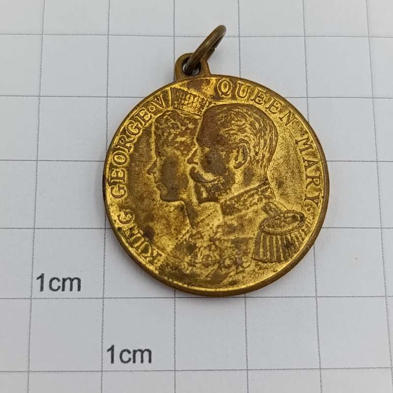 1911 medallion Coronation of George 5