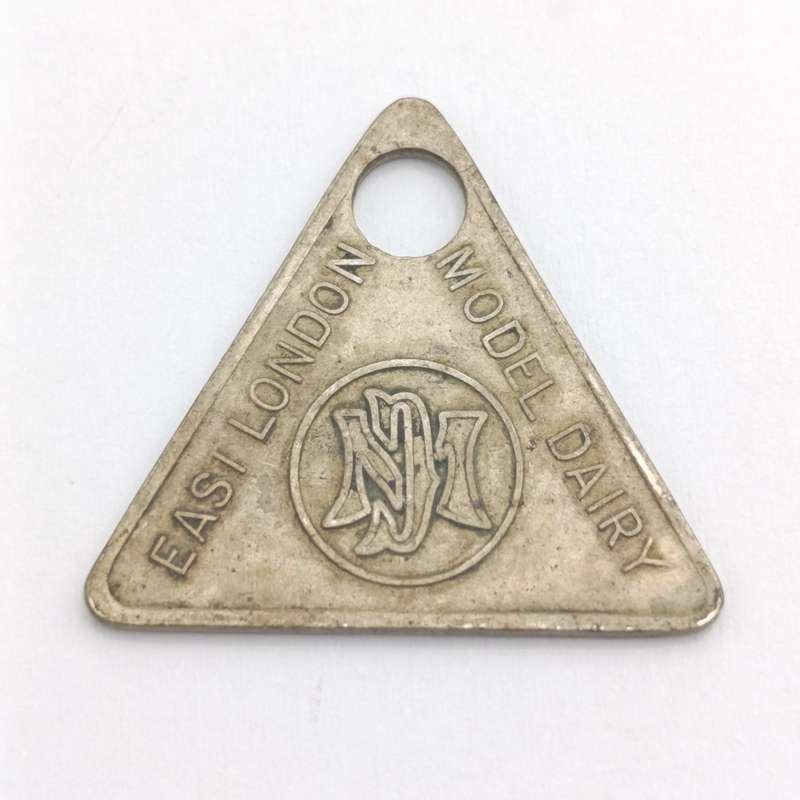 Model Dairy East London One pint triangle milk token